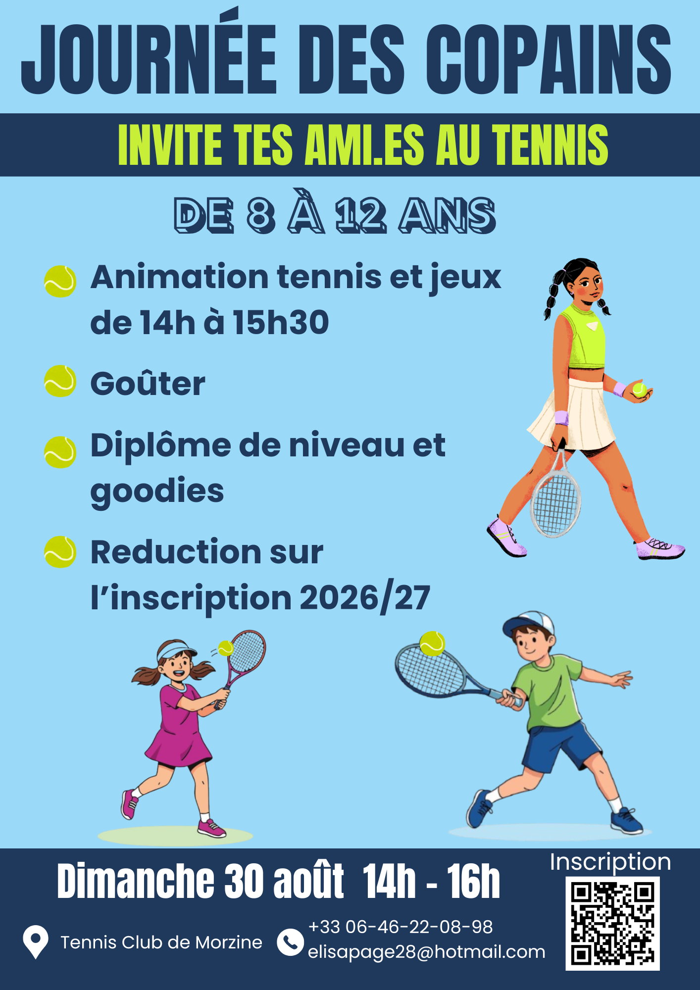 Animation tennis
