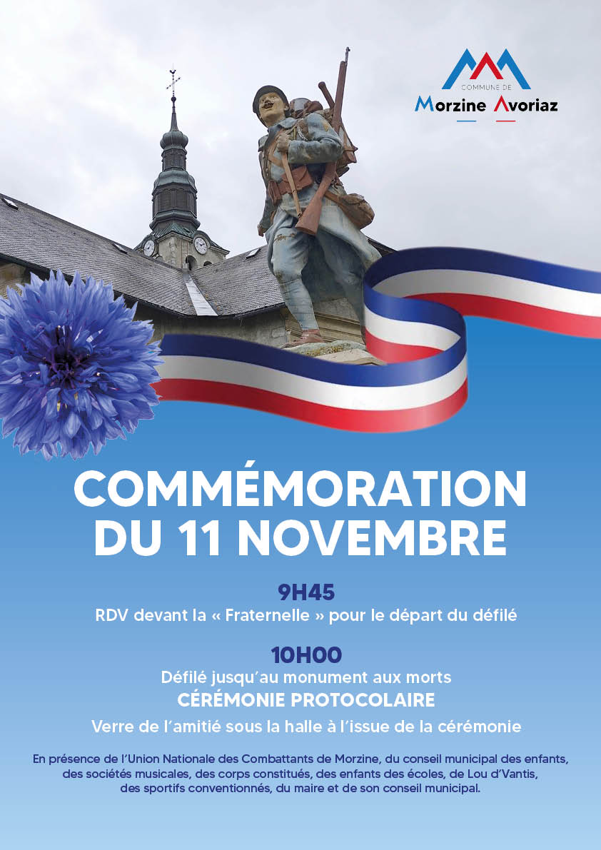 Commémoration du 11 novembre