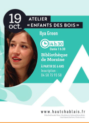 Atelier « Enfants des Bois » avec Ilya Green