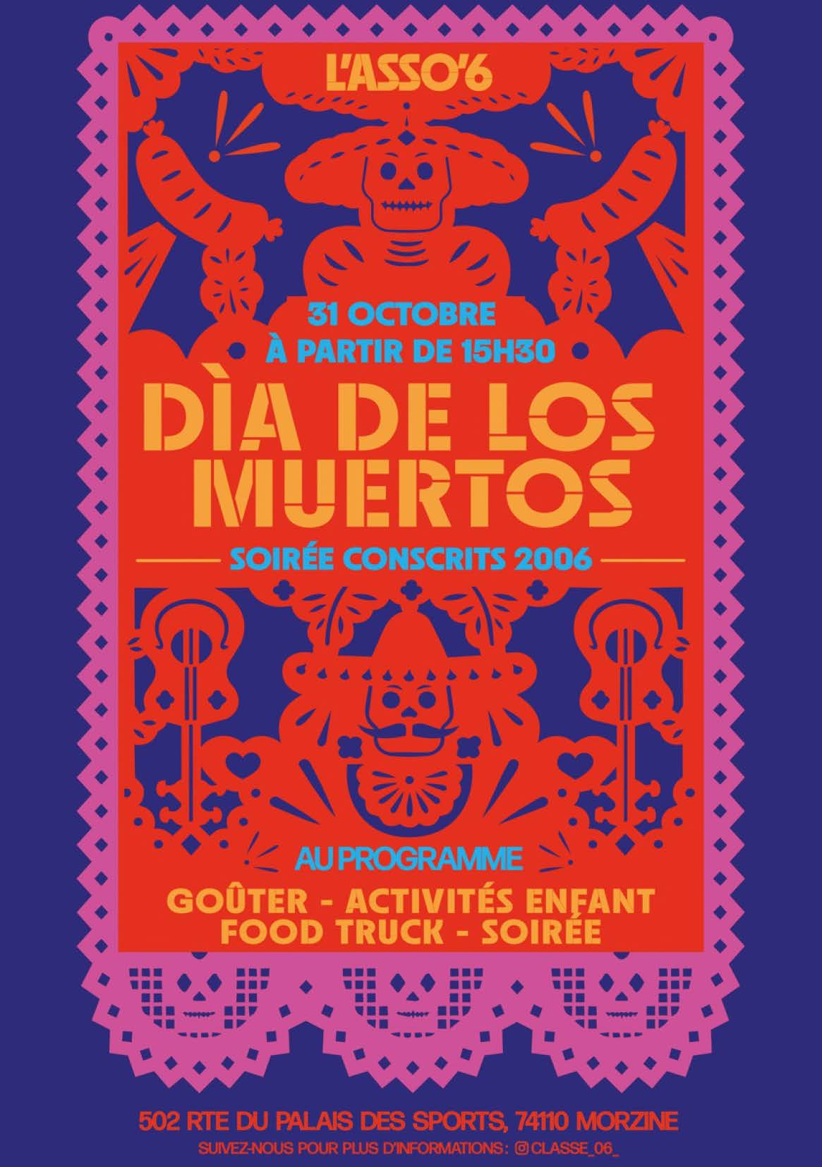 Dia de los muertos – soirée conscrits 2006